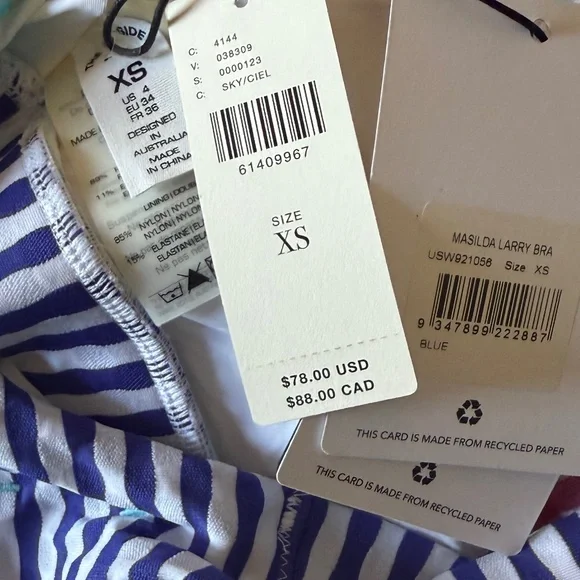 The Upside Gingham Sports Bra - Picture 2 of 2